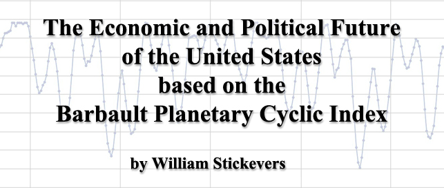 Live Webinar: The Economic and Political Future of the United States based on the Barbault Planetary Cyclic Index by Astrologer William Stickevers | Saturday, March 21, 2015