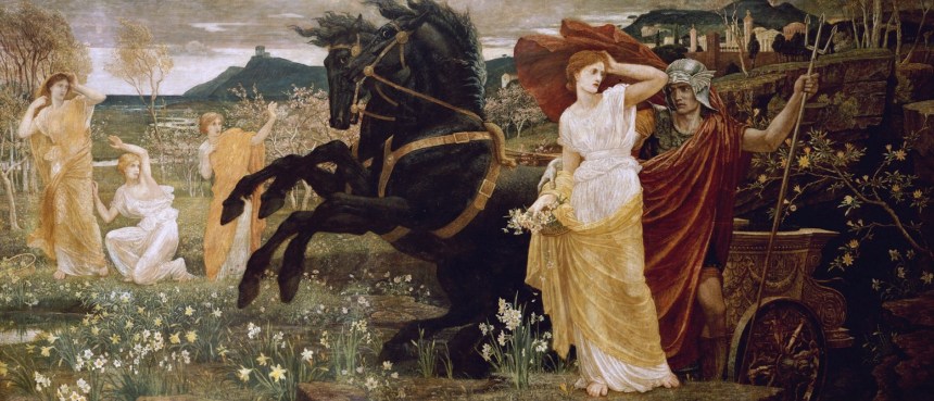 The Fate of Persephone, 1877 (oil & tempera on canvas)