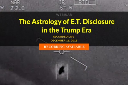 WEBINAR RECORDING (5 hours): The Astrology of E.T. Disclosure in the Trump Era - by William Stickevers - Recorded Live: December 16, 2018
