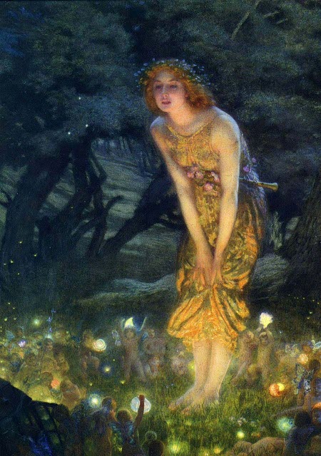 Midsummer Eve by Edward Robert Hughes